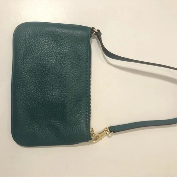 Michael kors green leather wristlet mini bag - Picture 10 of 10